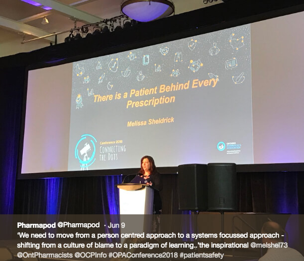 Pharmapod supports Melissa at OPA Conference 2018